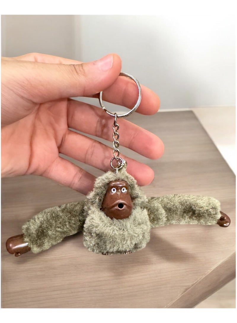 3Pcs Of Multicolor Monkey Keychains - Image 2